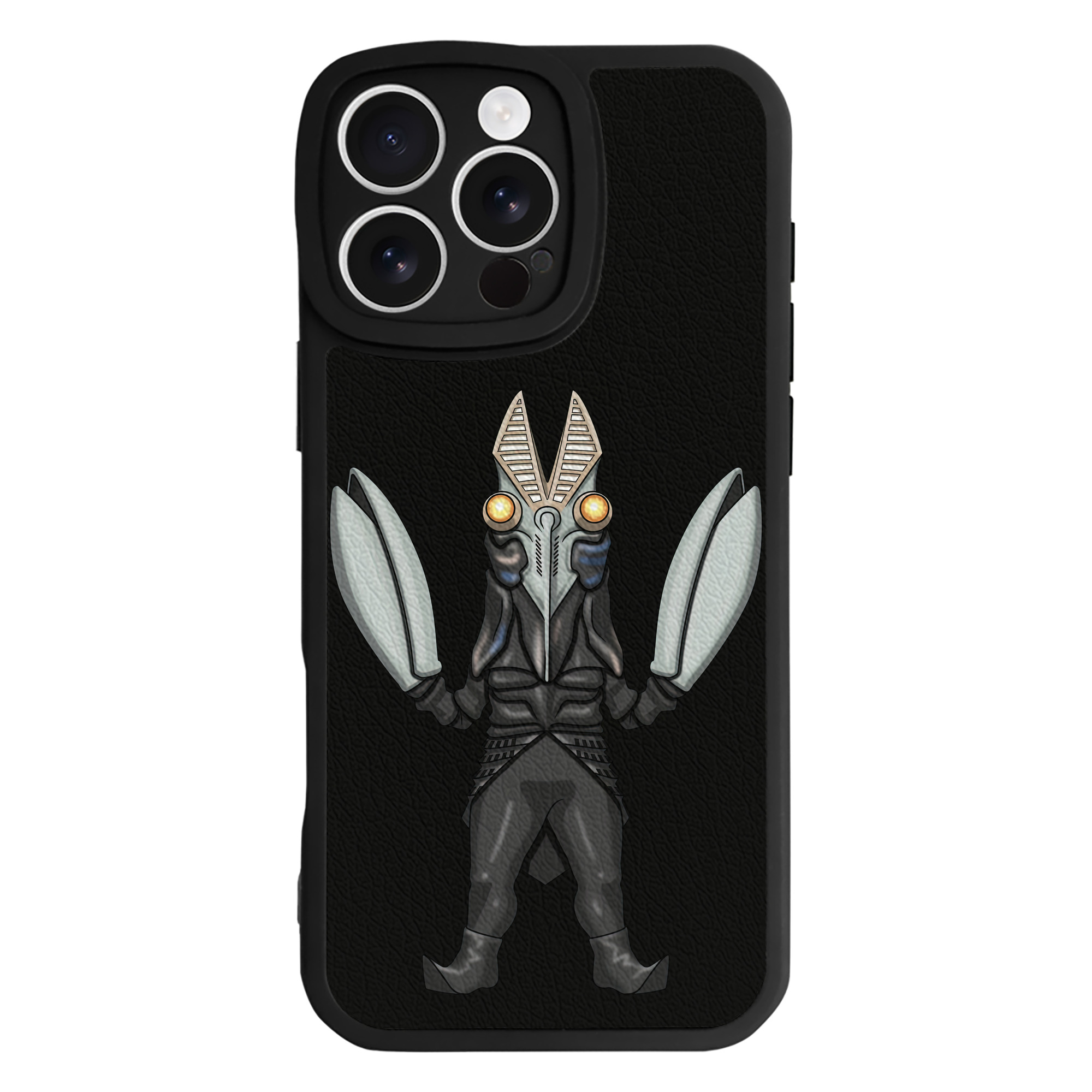 （画像用） ウルトラマン Ultraman 【iPhone 16シリーズ対応】シリコンスマホケース（レザー調） 材質：シリコン